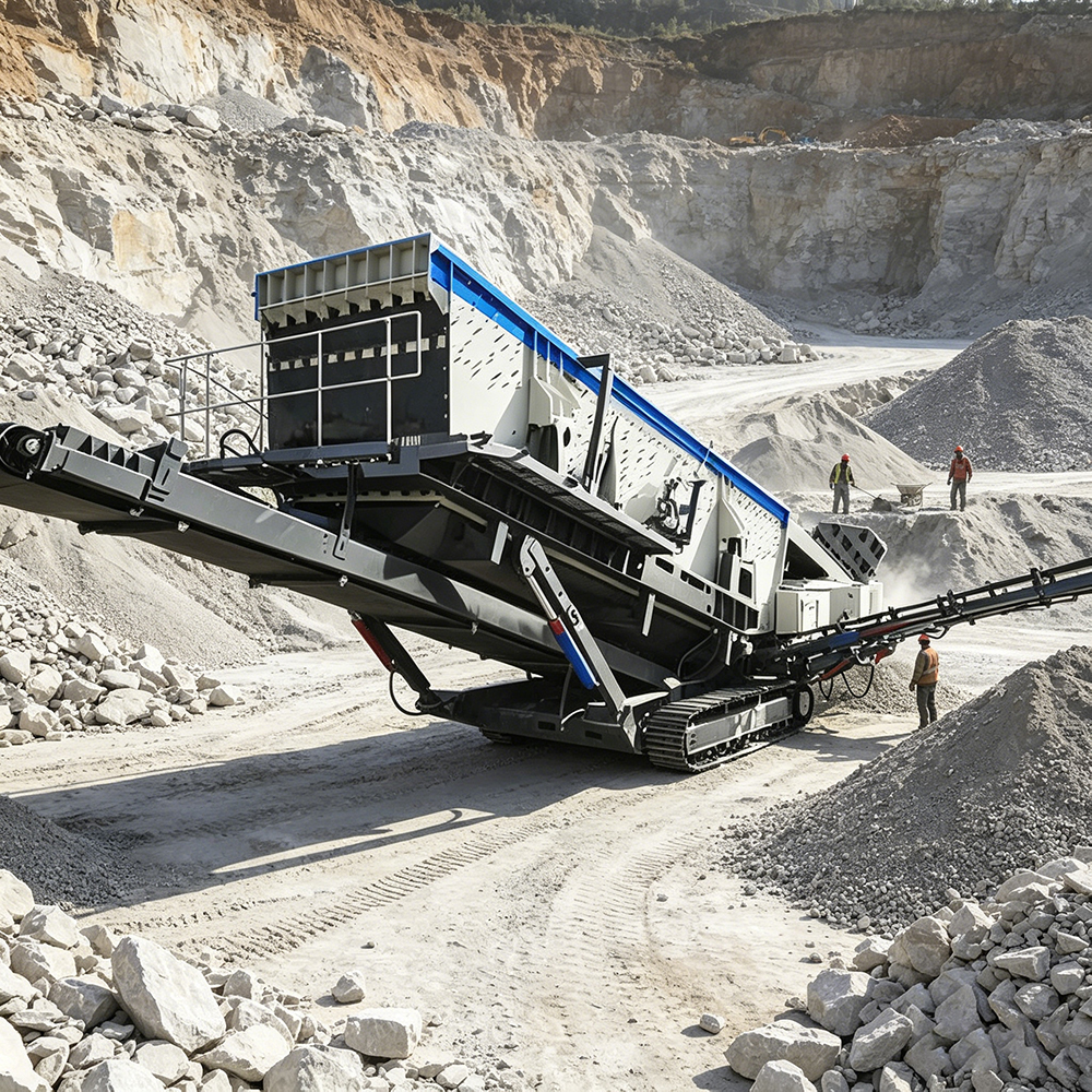 mobile screening plant