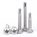 Pan head phillips head self tapping screw A2-A4