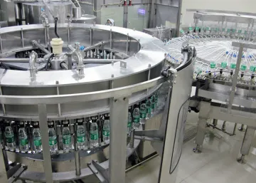 Rotary Bottled Water Filling Machines, Pure / Mineral Water Production Line