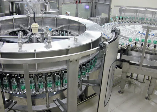 Rotary Bottled Water Filling Machines, Pure / Mineral Water Production Line