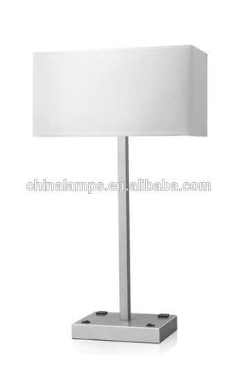 Modern furniture design single bunk bed hotel USB power outlet table lamps UL CE list Hilton Hotel lighting supply
