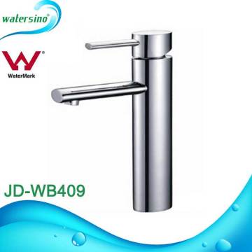 High rise basin faucet Water saving bathroom brass chrome plated mixer taps WaterMark WELS