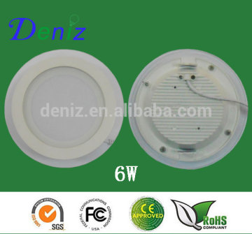 6W LED panel light white and warm white
