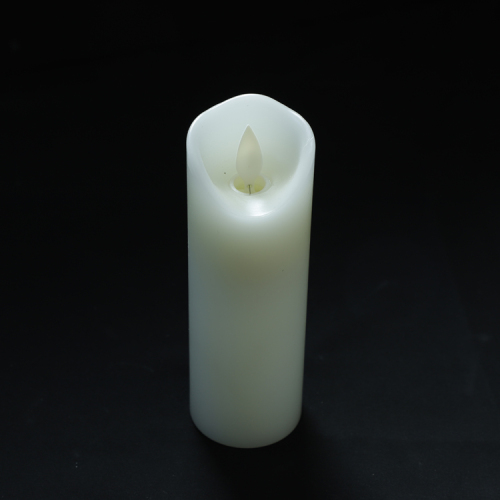 Cera real Moving Flame Led Pillar Candles Light