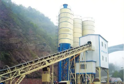 HZS50 concrete mixing station