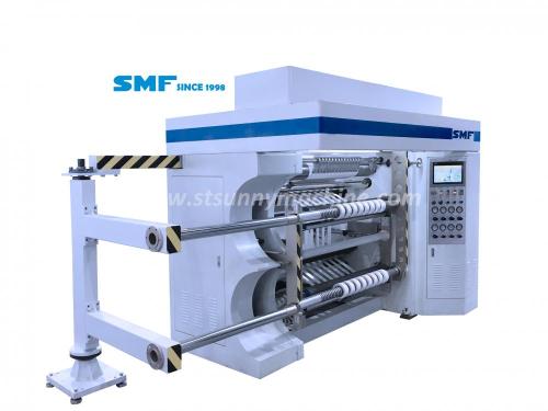 Duplex slitter rewinder machine