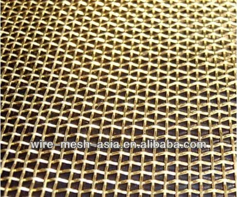 High quanlity Brass Mesh for shield/filter/sieve/battery Gold supplier export high quality Brass Mesh/Non-magnetism brass mesh