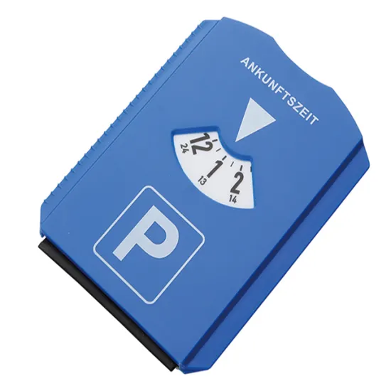 Custom Promotional Car Parking Disc with Ice Scraper Made of Customizable Logo Plastic