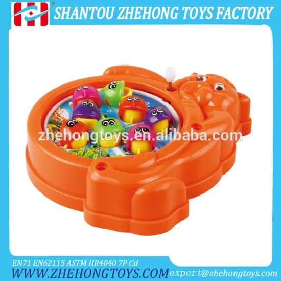 8 Pcs Fish/set Magnetic Hook Wind Up Magic Fish Toy