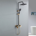 New Exposed Gold Shower Set for Easy Installation