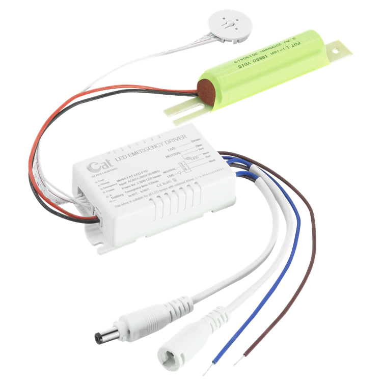Kit de emergência Qihui Lighting ABS para lâmpadas LED