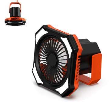 10000mAh Portable Camping Fan with LED Light and SOS Function