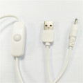 Câble d&#39;alimentation DC interrupteur masculin USB
