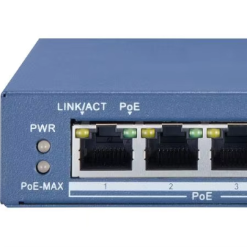 Factory Direct Hikvision OEM DS-3E0505P-E/M 4 Port PoE Switch