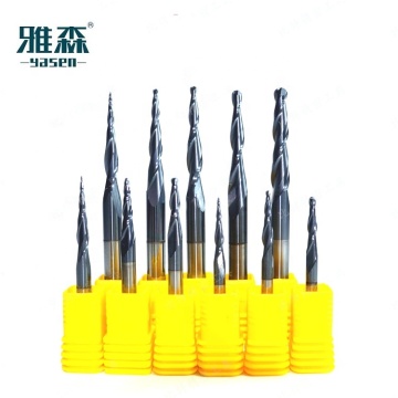 Solid Carbide Taper Ball Nose End Mill for Wood: Precision Cutting Solutions