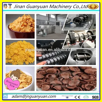 twin screw snack food extruder/snack food making machine