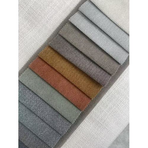 Tecido de estofamento simples de luxo para sofás e móveis