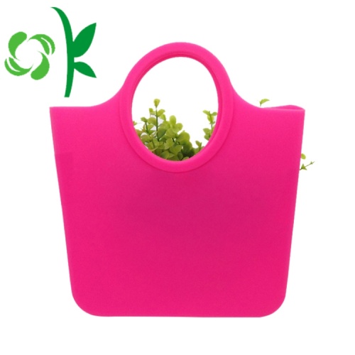 Ny Tote Bag Square Silicone Bag för Shopping