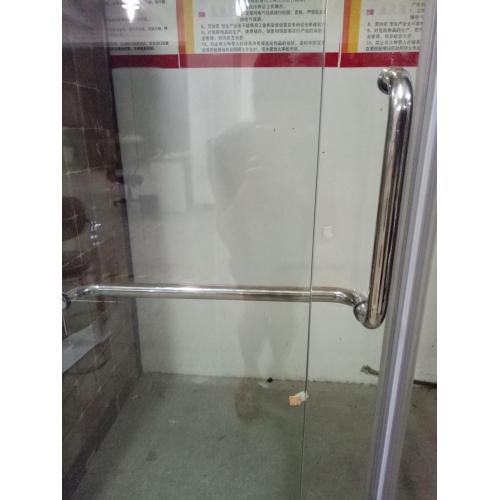 Residential shower slide door