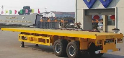 20ft truck paper trailers flatbed for sale