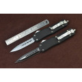 Double Edge Automatic Knife with Safety Lock