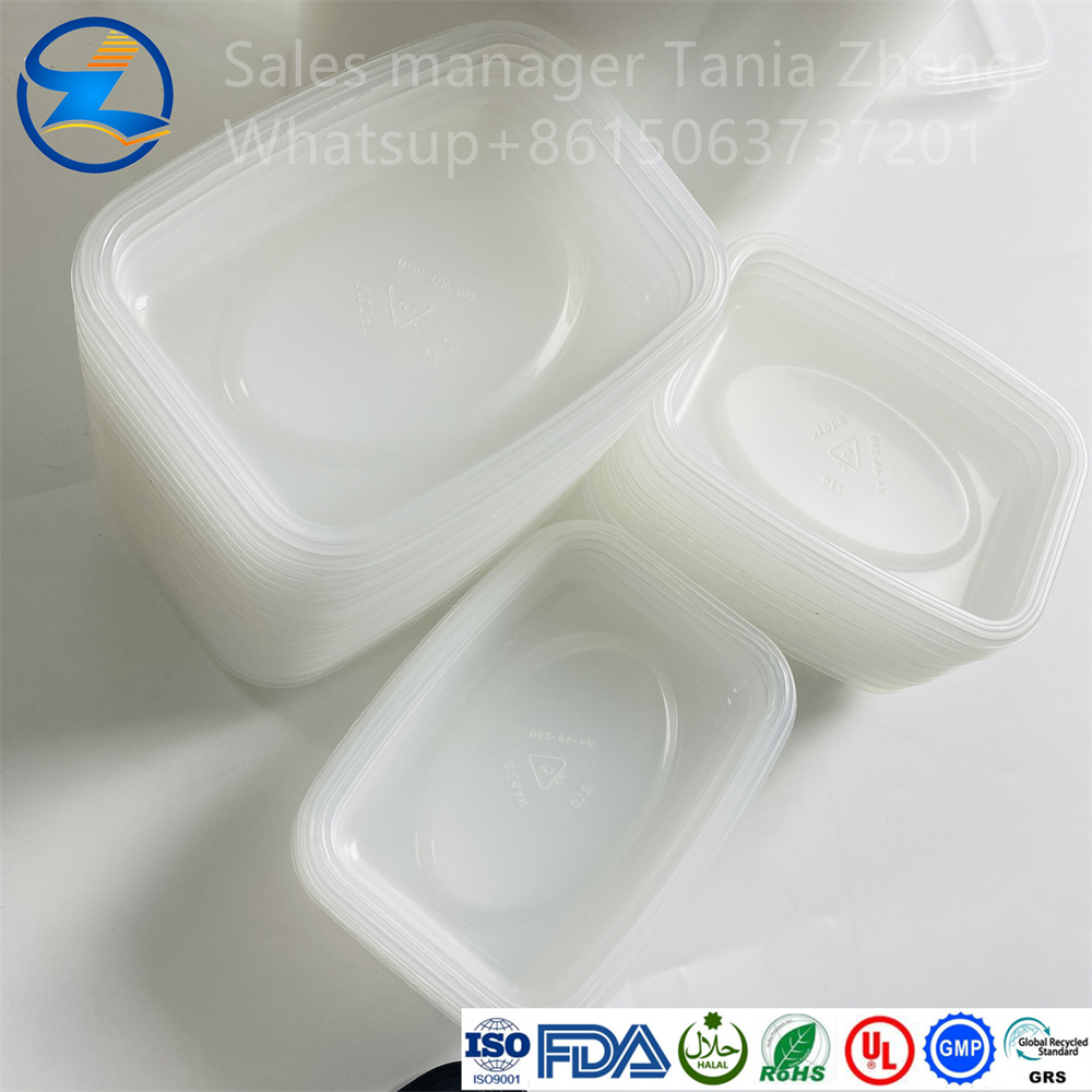 High Quality White Pp Fresh Keeping Box Lunch Box 12 Jpg