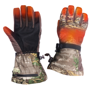 Waterproof Battery-Powered Heated Hunting Gloves for Touch Screen Devices