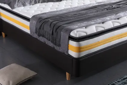 Pillowtop Knitted Fabric 3D Side Bonnel Spring Coir Mattress