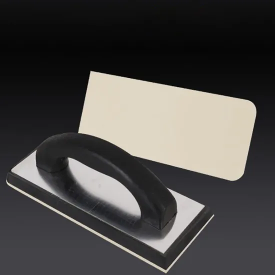 Rubber Grout Float Trowel Epoxy Caulk Scraper Tile Flooring Plastering Trowel for Filling the Joints of Tiles, Marbles