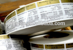 2015 customized new design reflective sticker