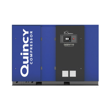 Quincy QGDV 7,5 έως 160kw Συμπιεστής αέρα βιδών: Ένας ολοκληρωμένος οδηγός για την άμεση μονάδα δίσκου, την ψύξη νερού και την τεχνολογία μετατροπής συχνότητας
