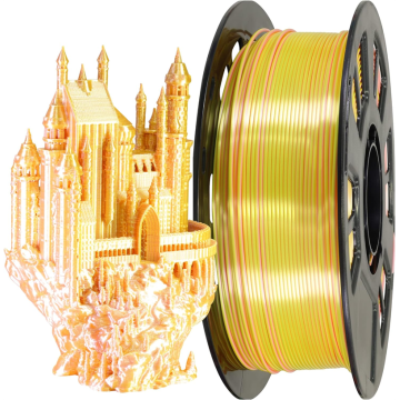 Silk Shine Dual-Color PLA Filament