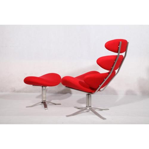 Réplique de chaise Poul Volther Corona moderne