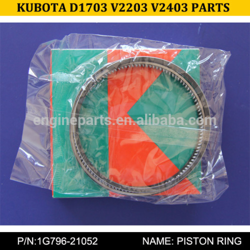 kubota engine D1703 V2203 V2403 spare parts 1G796-21052 piston ring