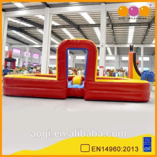 AOQI commercial use interactive sport game inflatable sports toys for kids