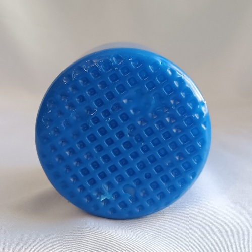 Unscented Blue Pillar Candles 7x8cm For All Occasions