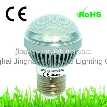 led g50 ball bulb led headlight for golf 3.2W 180LM