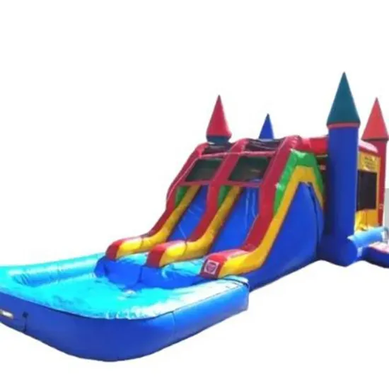 Modern Customizable Outdoor Inflatable Water Slides for Kids and Adults