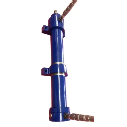 Horizontal clamping hydraulic cylinder