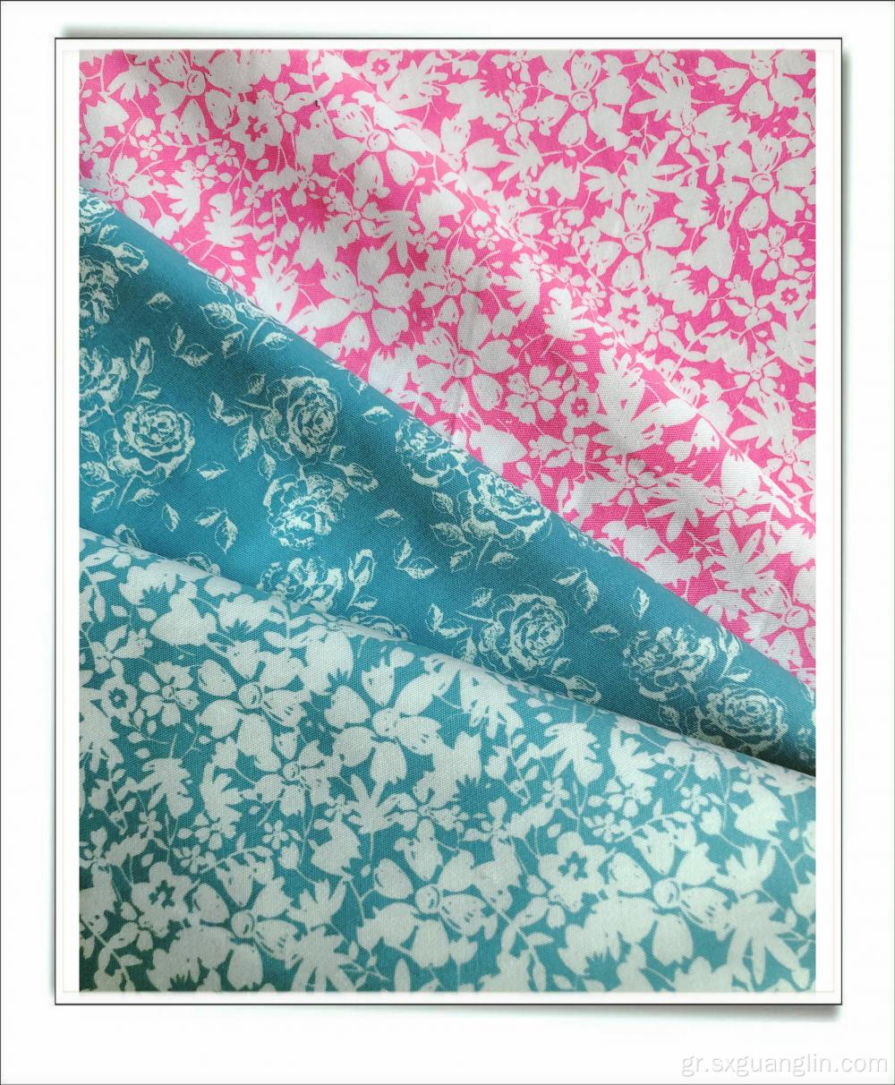 98% Βαμβάκι 2% Spandex Twill Print Fabric