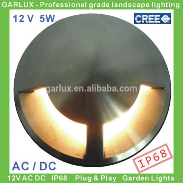 12 volt 5 watt led path lights with two hatch