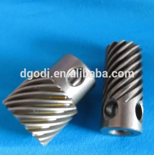 china embroidery machine spare parts of stainless steel worm gear
