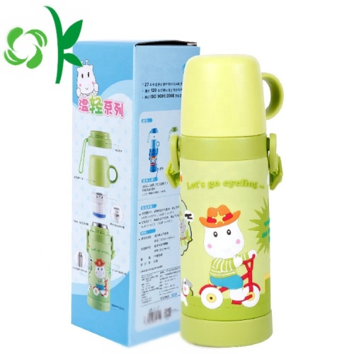 Children's Cartoon Insulated Silicone Bottle Sleeve