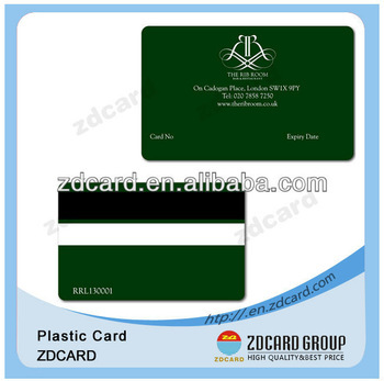 Member signature card