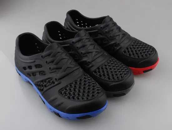 Men classic Di-color cheap black men outdoor eva clogs shoes