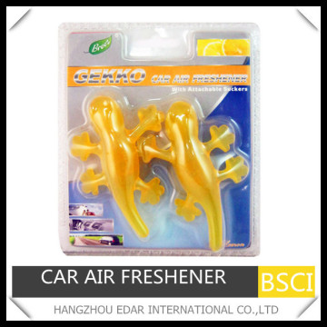 2pc Gekko car air sucker air freshener