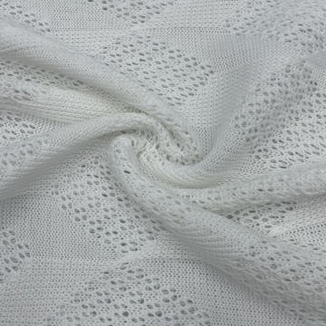 Polyester grov nål jacquard trasa