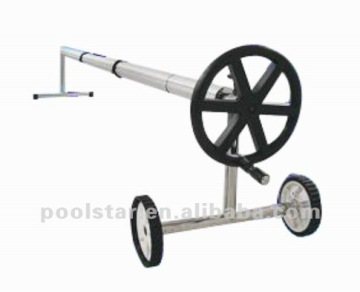 solar cover roller; pool cover reel; solar reel;