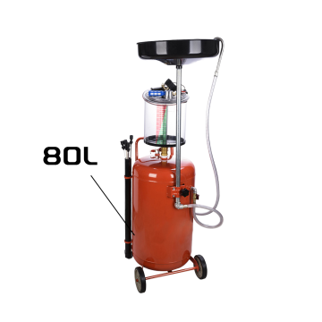 Pressure Oil Drain Tank Pump Vacuum Lift Drainer: Waste Oil Collection Equipment