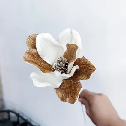 Artificial Sola Wood Flowers for Decorations, Bouquets & DIY Home Decor